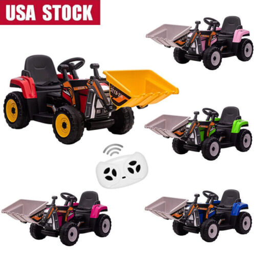 Load image into Gallery viewer, 12V Remote Control Excavator Ride-On Toy for Kids - Perfect Christmas Gift!
