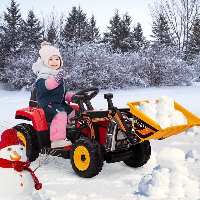 Load image into Gallery viewer, 12V Remote Control Excavator Ride-On Toy for Kids - Perfect Christmas Gift!
