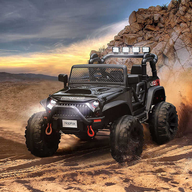 Load image into Gallery viewer, 12V Remote Control Ride On Car Truck for Kids with Battery Electric Power
