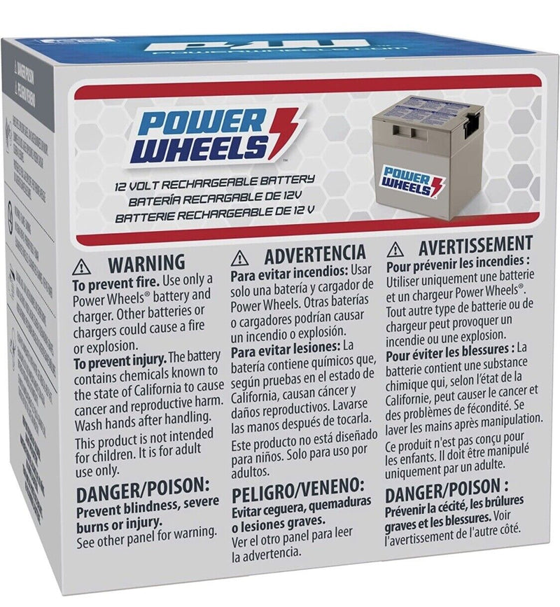 Load image into Gallery viewer, 12V Replacement Battery for Power Wheels Kawasaki KFX Ninja J8472
