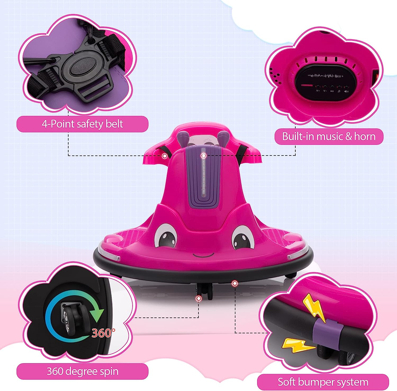 Load image into Gallery viewer, 12V Snail Shaped Electric Ride-On Toy for Toddlers with Remote Control
