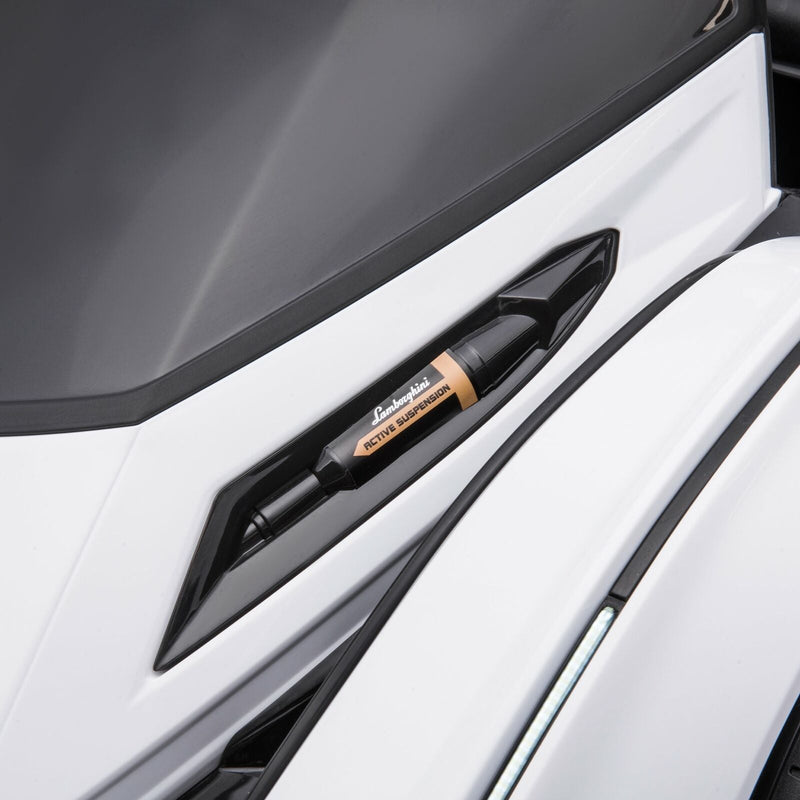 Load image into Gallery viewer, 12V White Lamborghini GT Kids Ride-On Sports Car with Remote Control
