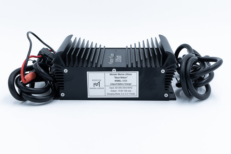 Load image into Gallery viewer, 12V 10A Waterproof Lithium Battery Charger
