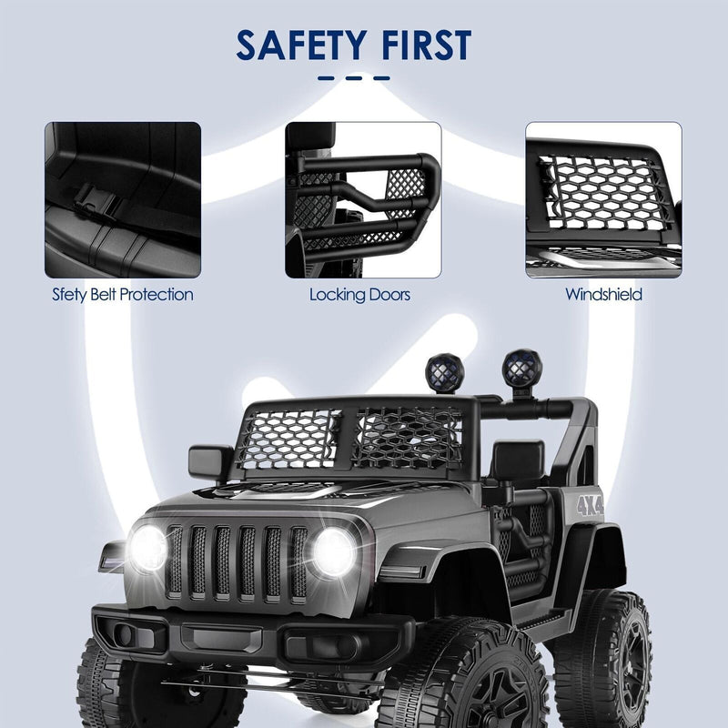 Load image into Gallery viewer, 12V~24V Battery Powered Electric Ride-On Truck for Kids with Remote Control
