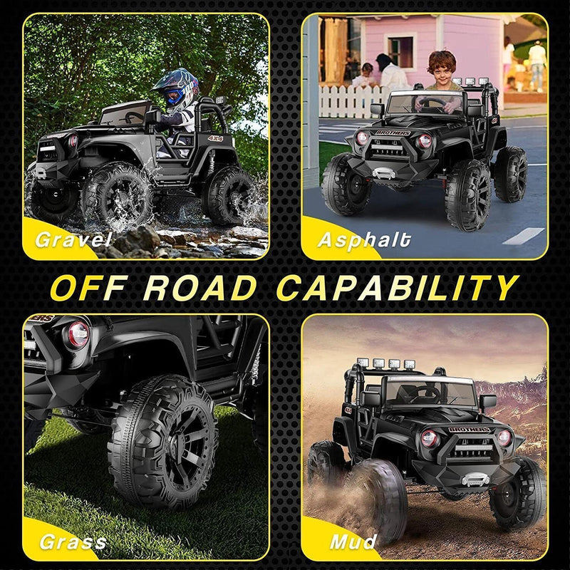 Load image into Gallery viewer, 12V~24V Battery Powered Electric Ride-On Truck for Kids with Remote Control
