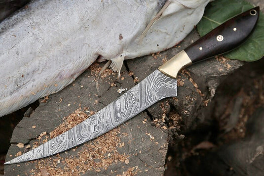 Damascus Fillet Knife – 13