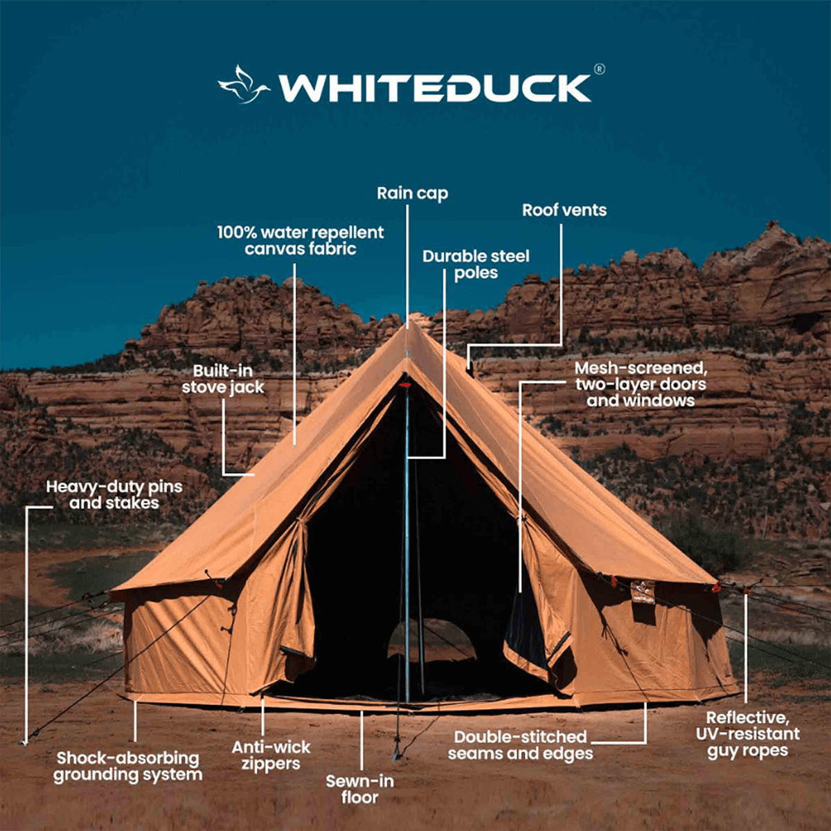 Used - 16' Regatta Bell Tent - Realtree Edge