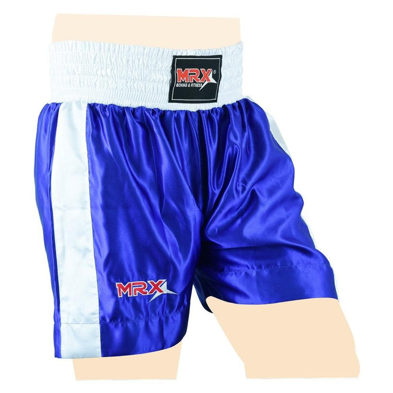 Load image into Gallery viewer, MRX Mens Boxing Shorts Fighting Shorts Blue-white-1301

