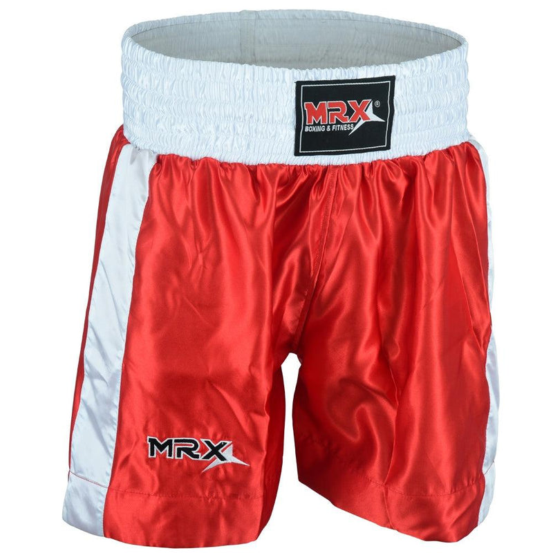 Load image into Gallery viewer, MRX Mens Boxing Shorts Fighting Shorts Red-white-1301
