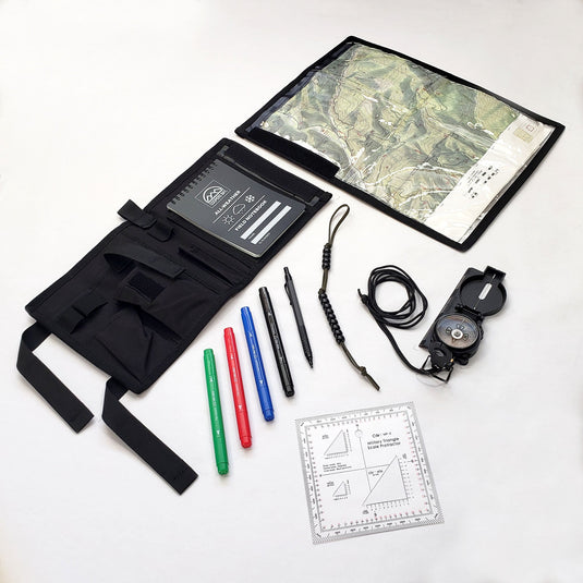 Compass Navigation Kit - Advanced Package  - Includes Multifunction Case w/Protective Map Pouch