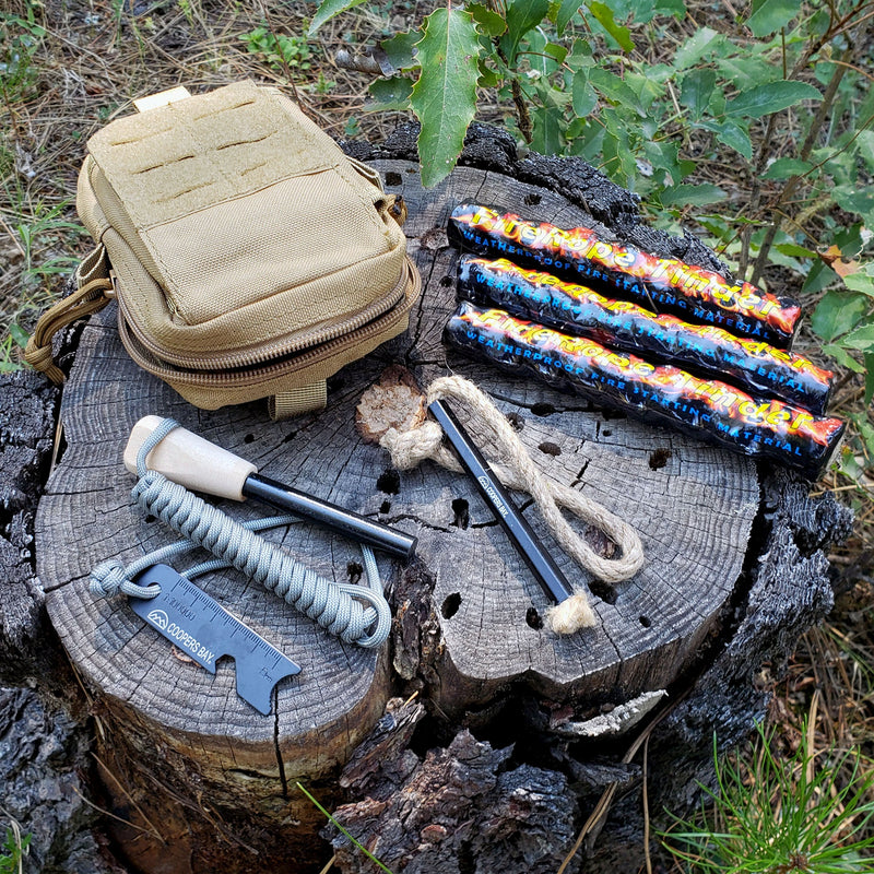 Load image into Gallery viewer, FireStorm™ Complete Ferro Rod Fire Starter Kit
