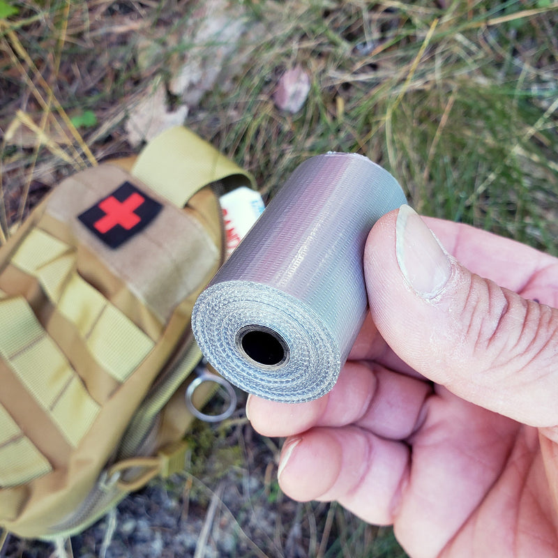 Load image into Gallery viewer, Adventure Tape™ - 3-Pack - Mini Duct Tape Rolls for Camping, Travel, Medical, Cycling, Vehicle, Etc
