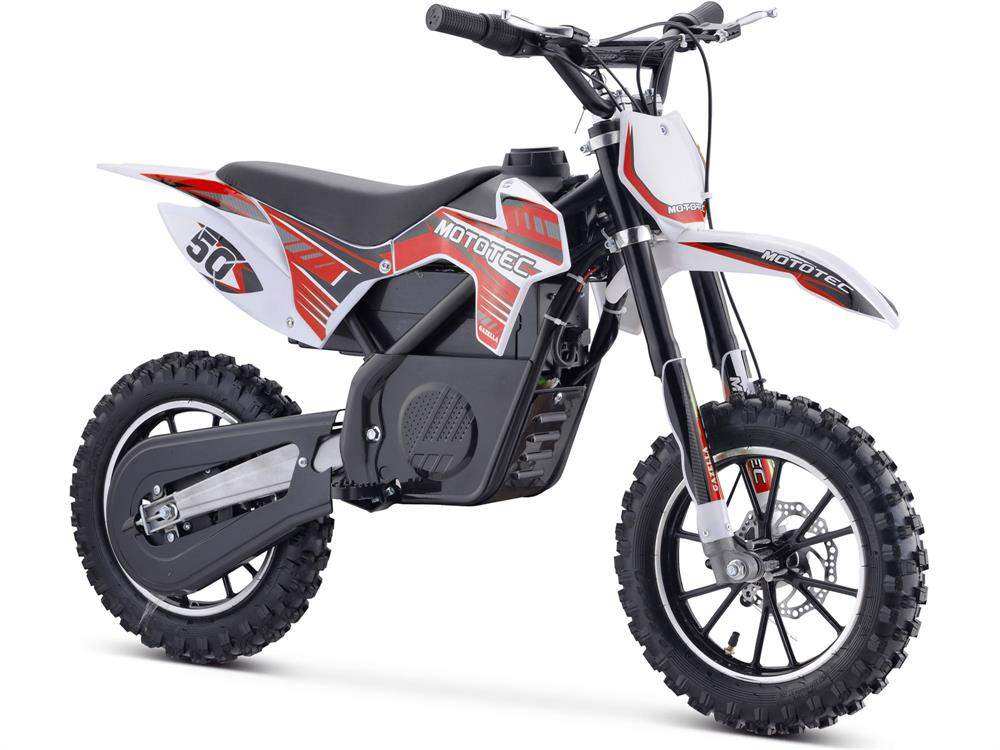 Mototec 24v 500w Gazella Electric Dirt Bike Red - Skoutley Outdoors LLC