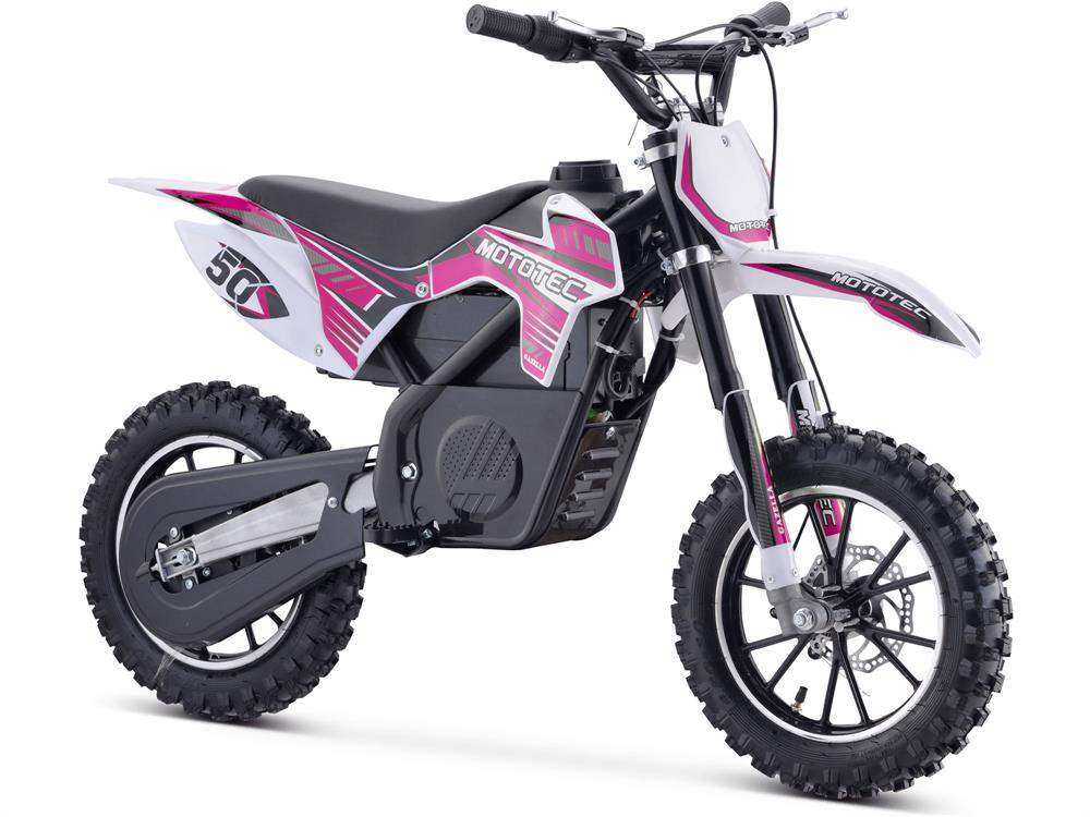 Mototec 24v 500w Gazella Electric Dirt Bike Purple - Skoutley Outdoors LLC
