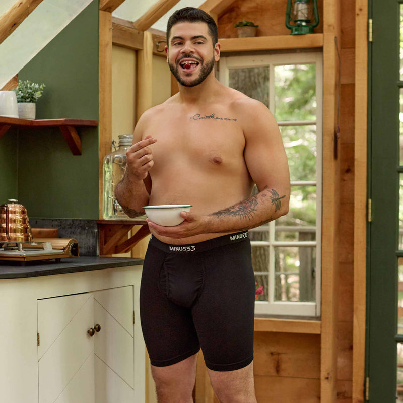 Load image into Gallery viewer, Men's Merino Wool Pouch Boxer Briefs - Microweight
