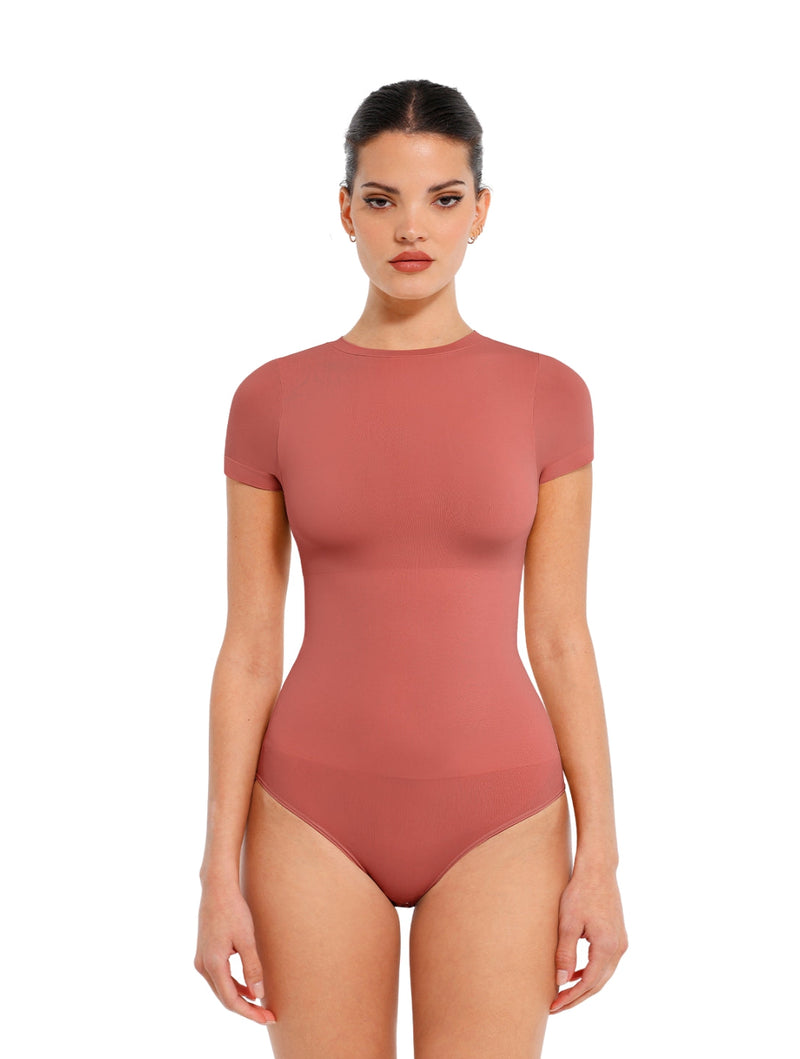 Load image into Gallery viewer, Fitted Tee Bodysuit

