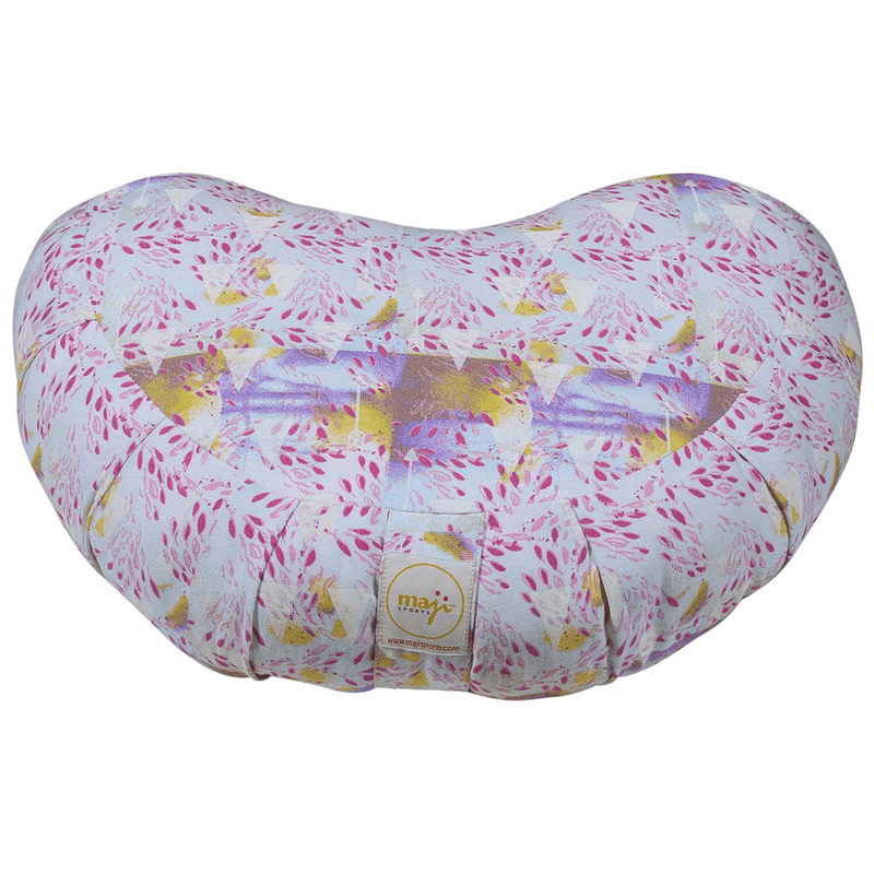 Load image into Gallery viewer, Halfmoon Zafu Yoga Meditation Pillow
