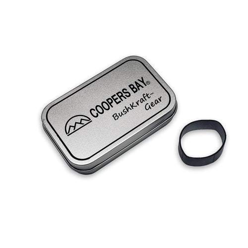 BushKraft­­™ Tinderbox Charring and Storage Tin - Standard Size