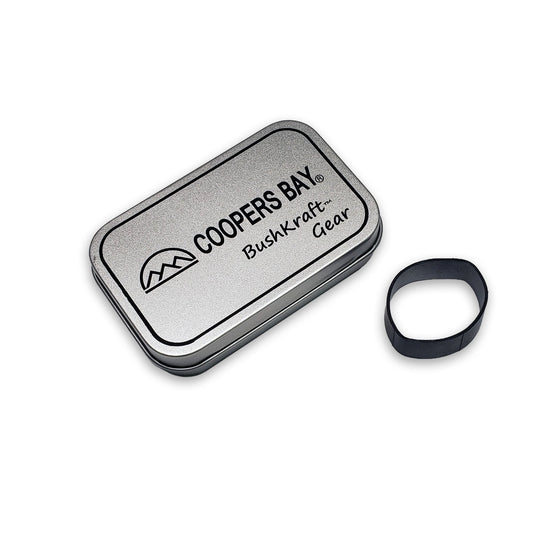 BushKraft­­™ Tinderbox Charring and Storage Tin - Standard Size
