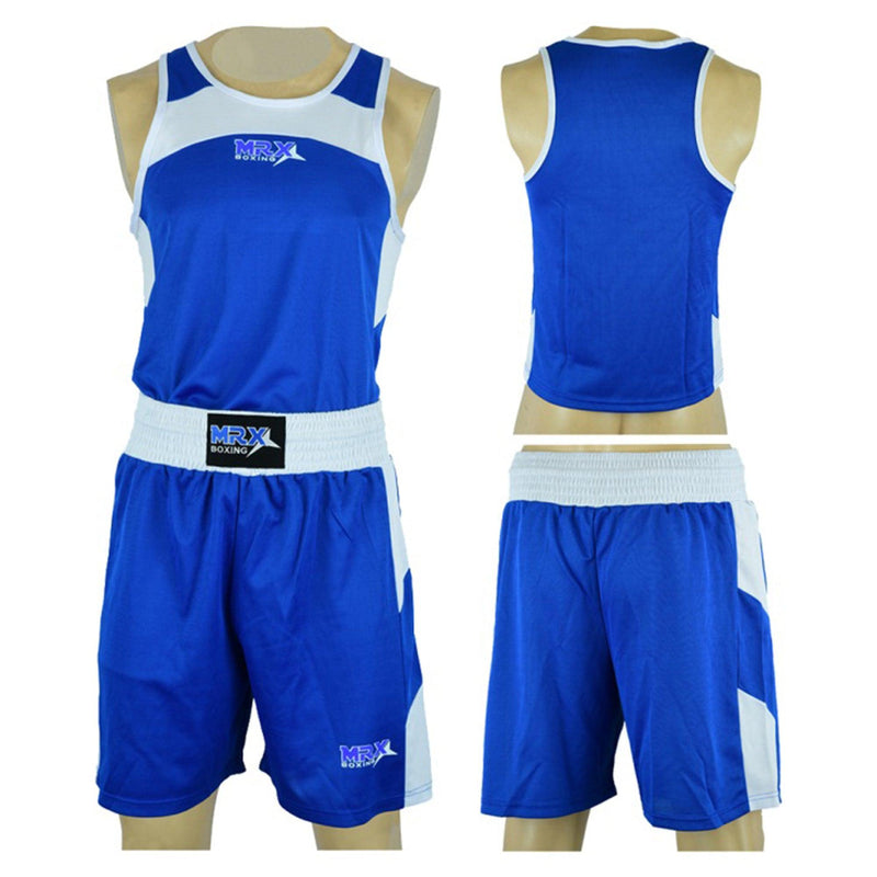 Load image into Gallery viewer, MRX Men's Boxing Uniform set for Training or Fighting Jersey &amp; Shorts All Sizes
