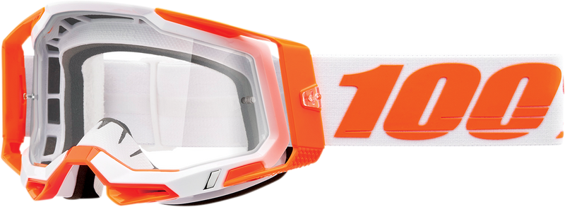 Load image into Gallery viewer, 100% Racecraft 2 Goggles - Orange - Clear 50009-00013
