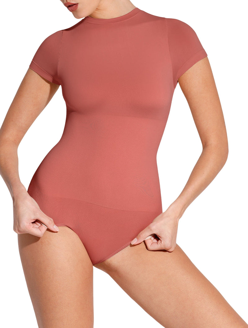 Load image into Gallery viewer, Fitted Tee Bodysuit
