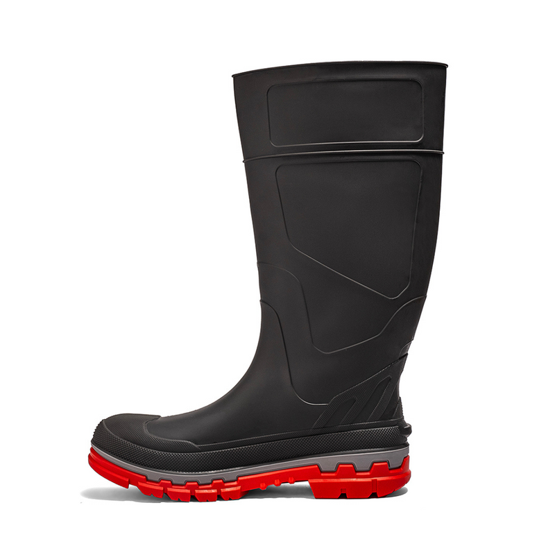 Load image into Gallery viewer, Kickaxe 15" Waterproof Rubber Boot - Grey/Orange
