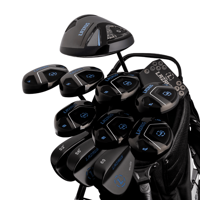 Load image into Gallery viewer, Lazrus Golf 13 pc Set - Laz2 Driver, 3 Wedges Set, Hybrids (4-PW), Putter &amp; Bag (optional)
