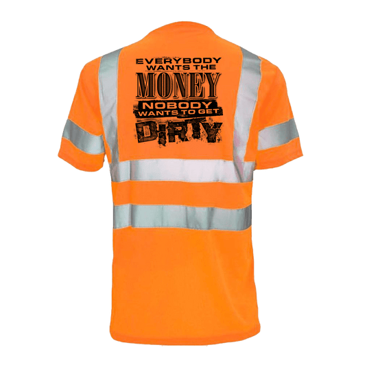 Dirty - Reflective Safety T-Shirt
