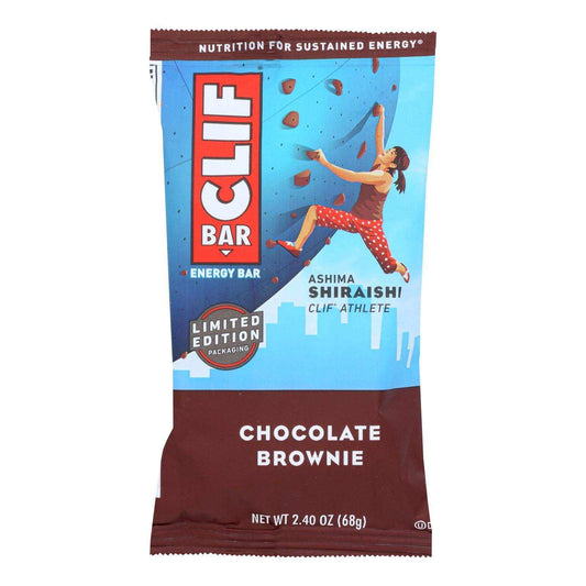 Clif Bar - Organic Chocolate Brownie - Case Of 12 - 2.4 Oz - Skoutley Outdoors LLC