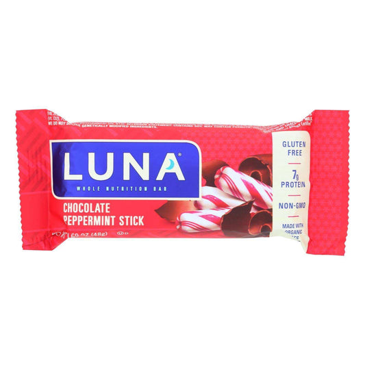 Clif Bar Luna Bar - Organic Chocolate Peppermint - Case Of 15 - 1.69 Oz - Skoutley Outdoors LLC