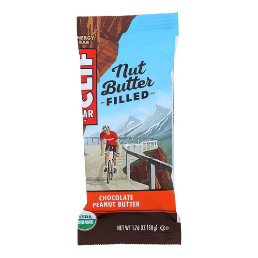 Clif Bar Organic Nut Butter Filled Energy Bar - Chocolate Peanut Butter - Case Of 12 - 1.76 Oz. - Skoutley Outdoors LLC