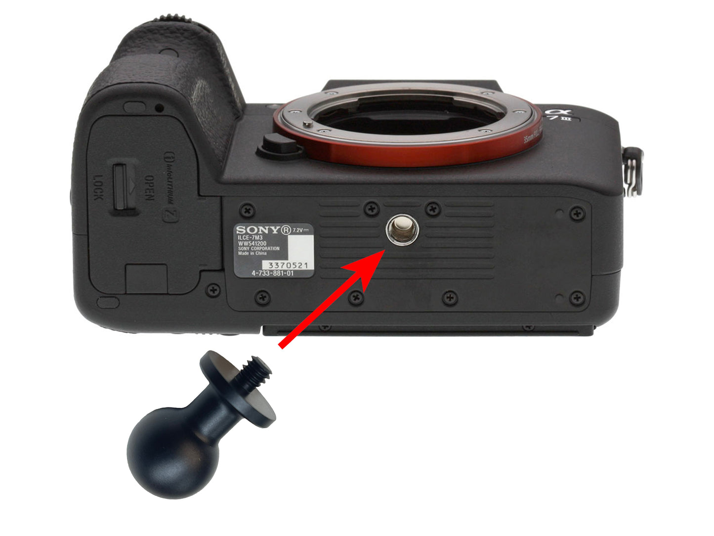 1/4-20 to 20mm