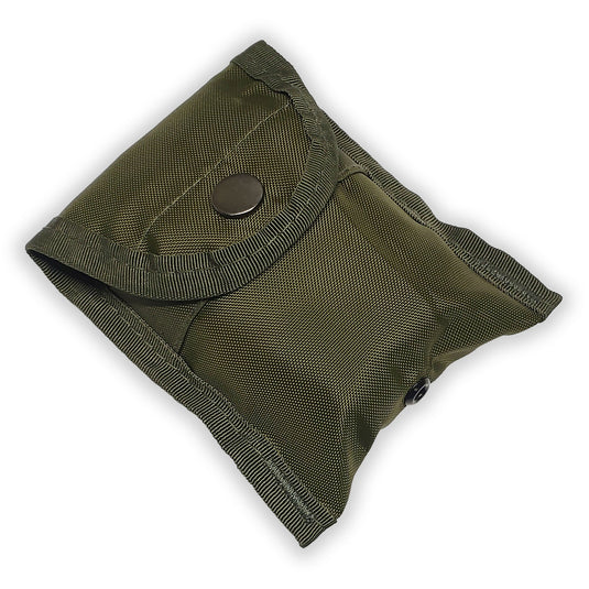 Classic US Military Style Nylon Compass Pouch - OD Green