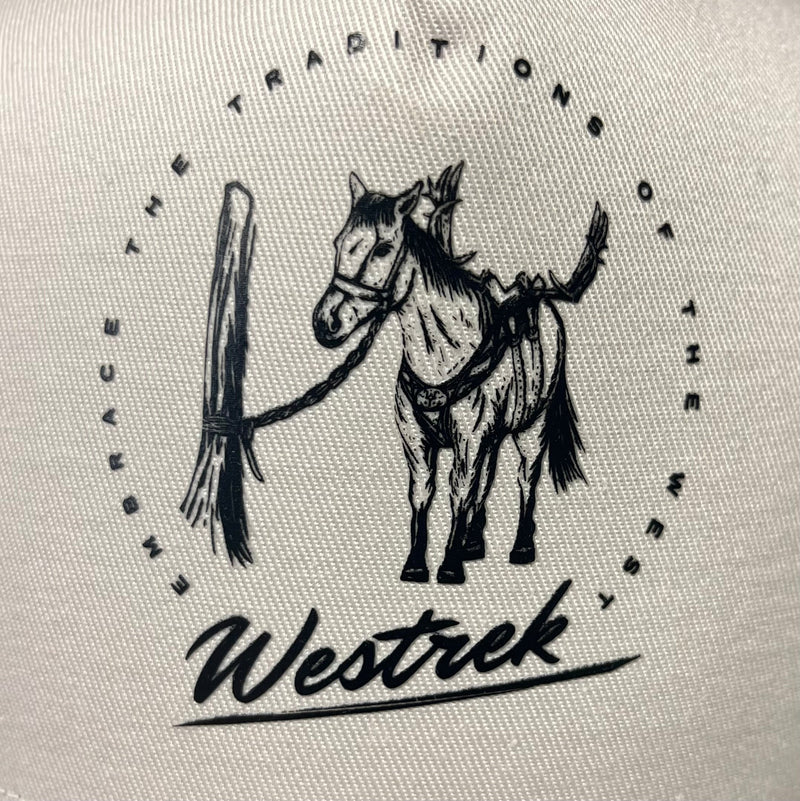 Load image into Gallery viewer, Camo “Buster” 5-Panel Hat – Sale Barn Style | Western Hunting Hat | Westrek
