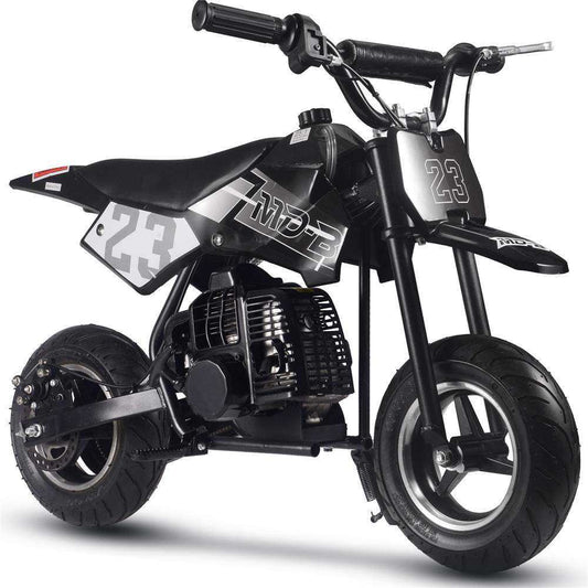 Mototec Db-02 50cc 2-stroke Kids Supermoto Dirt Bike Black - Skoutley Outdoors LLC
