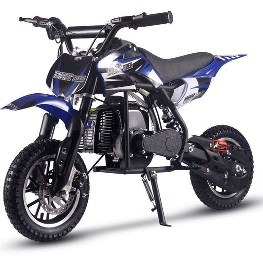 Mototec Alien Db-01 50cc 2-stroke Kids Dirt Bike Blue - Skoutley Outdoors LLC