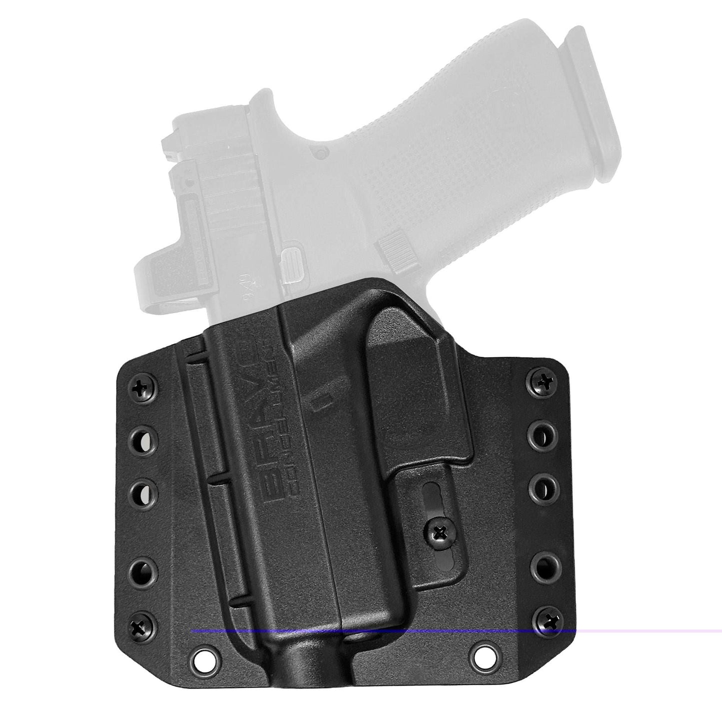 Bravo Bca Glock 43x Mos Owb Blk Lh - Skoutley Outdoors LLC