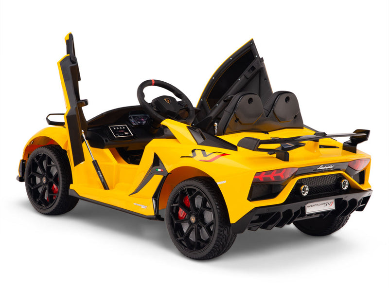Load image into Gallery viewer, Lamborghini Ride On Car Toy Aventador Special Edition 12v W/Magic Cars® Wireless Parental Control
