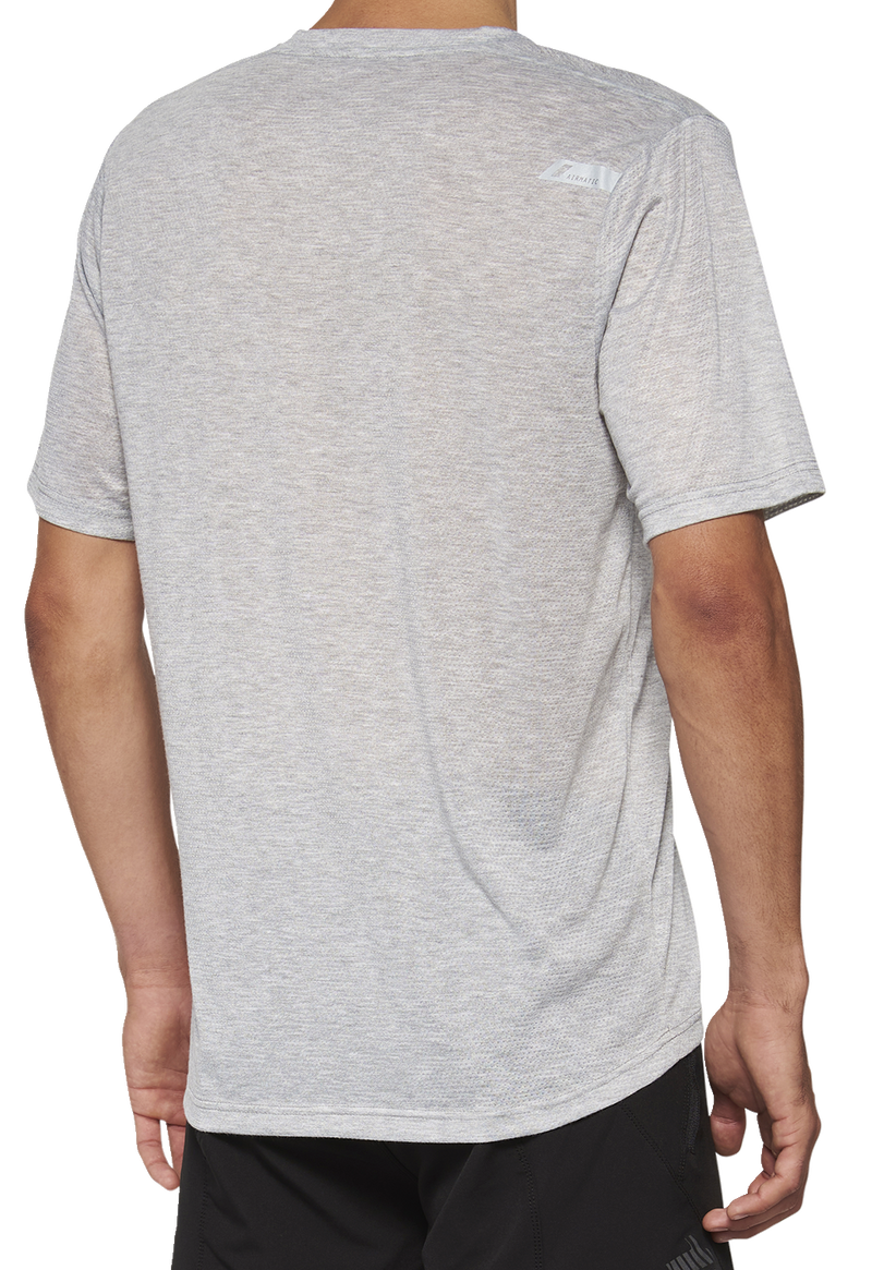 Load image into Gallery viewer, 100% Airmatic Mesh Jersey - Short-Sleeve - Gray - Large 40016-00007
