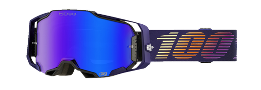 100% Armega Goggles - Agenda - HiPER Mirror Blue 50003-00009