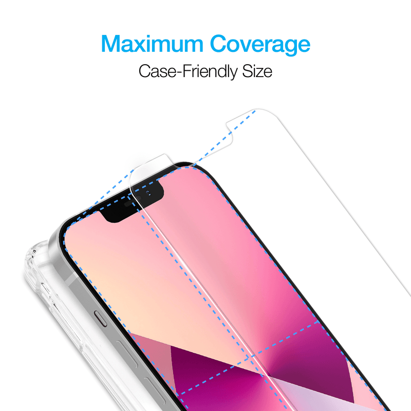 Load image into Gallery viewer, Naztech IntelliShield HD Tempered Glass 25pc Set for the iPhone 13 Mini
