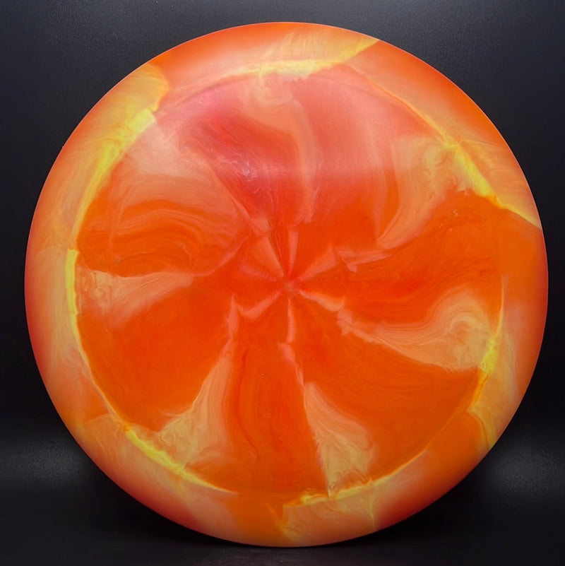 Load image into Gallery viewer, ESP Swirl Nuke - Paul Ulibarri Shield Bottom Stamp
