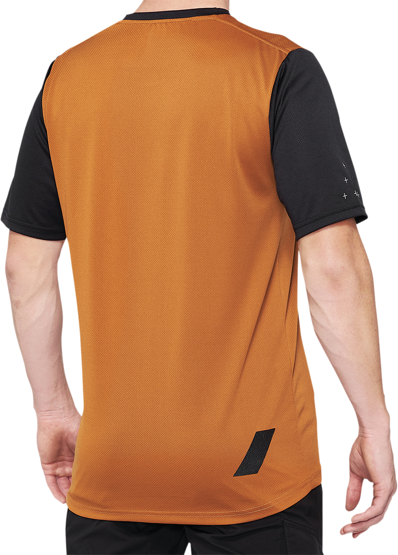 Load image into Gallery viewer, 100% Ridecamp Jersey - Terracotta/Black - XL 40027-00018
