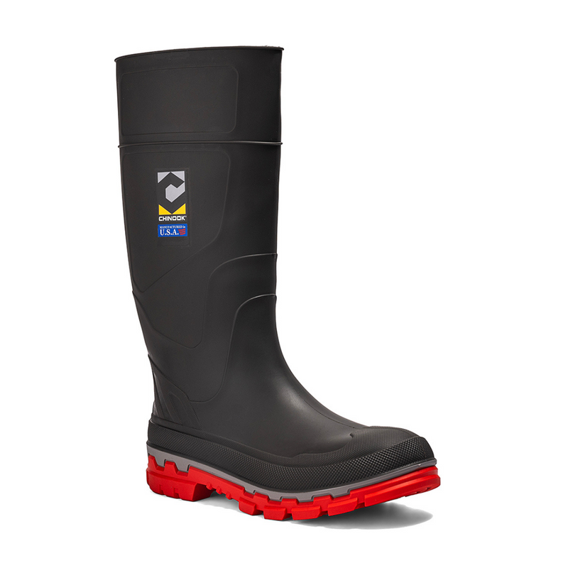 Load image into Gallery viewer, Kickaxe 15" Waterproof Rubber Boot - Grey/Orange
