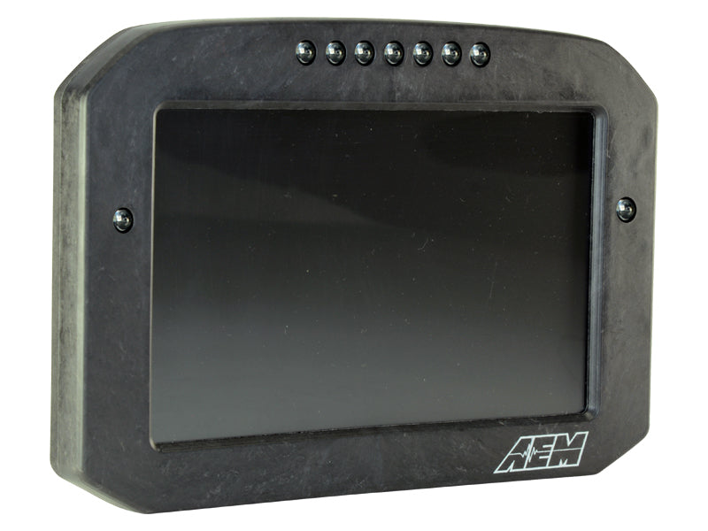 Load image into Gallery viewer, AEM CD-7G Carbon Flush Digital Dash Display w/ Internal 20Hz GPS &amp; Antenna 30-5702F
