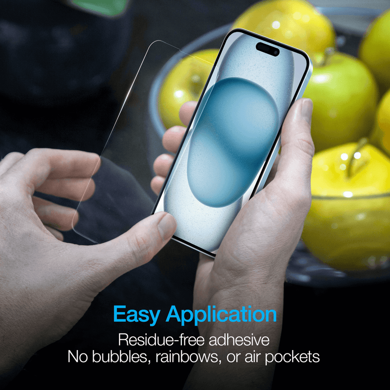 Load image into Gallery viewer, Naztech IntelliShield HD Tempered Glass 25pc Bundle Kit for iPhone 15 Pro
