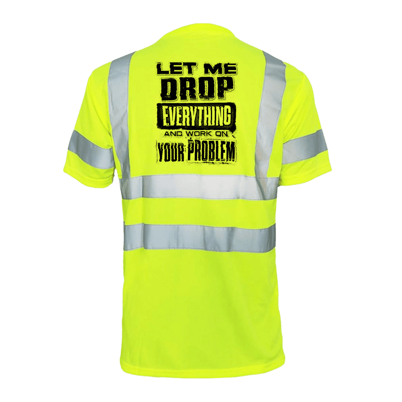 Load image into Gallery viewer, Drop everything- Reflective Safety T-Shirt
