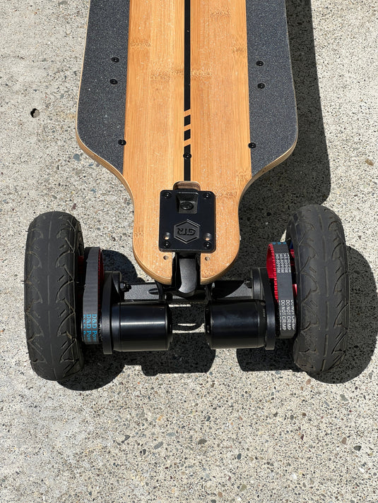 XCELL axle sleeves for Evolve GTR and Hadean Eskate