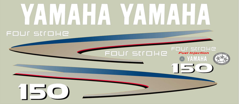 Load image into Gallery viewer, Replacement Decal Kit for Yamaha Outboard Motor (115-250HP)
